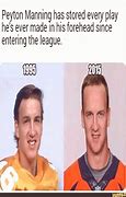 Image result for Peyton Manning Forehead Meme