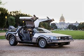 Image result for Back to the Future 3 DeLorean