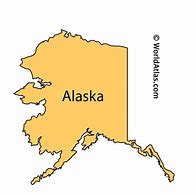 Image result for Alaska State Us Map