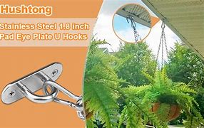 Image result for Canopy Hooks Stainless Steel Pier Pleasure