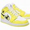Image result for Yellow Jordan Sneakers