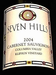 Image result for Seven Hills Cabernet Sauvignon Klipsun