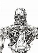 Image result for Black and White Image Robot Terminator