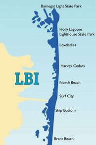 Image result for Street Map of LBI NJ