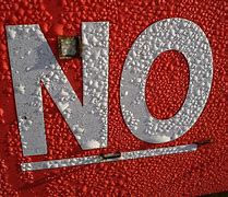Image result for No Red Sign Large