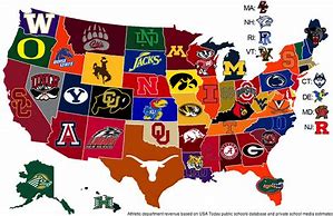 Image result for College Football Team Colors