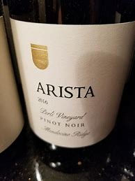 Image result for Arista Pinot Noir Cruz