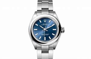Image result for Rolex Oyster Perpetual Blue Dial 39Mm