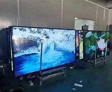 Image result for 85 Inch TV with White Frame