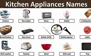Image result for Kitchen Appliances Brand Names