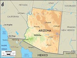 Image result for Map of Arizona Memrial