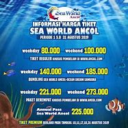 Image result for Harga Tiket SeaWorld Ancol