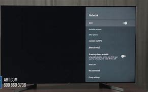 Image result for Sony TV Wireless Settings