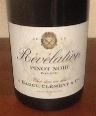 Image result for Badet Clement Co Pinot Noir Vin Pays d'Oc Revelation