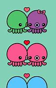 Image result for Octopus Cartoon Kiss