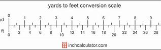 Image result for 1 Yard Feet