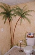 Image result for Palm Tree Bathroom Decor