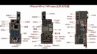 Image result for iPhone 14 Pro Component Layout