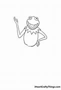 Image result for Kermit the Frog Waving Hand Drawing