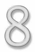 Image result for White Number 8 Transparent