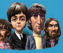 Image result for Beatles Cartoon Art