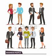 Image result for Business People Talking Clip Art