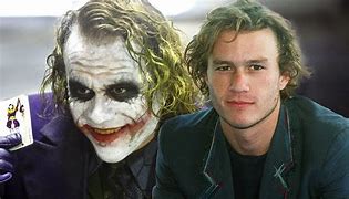 Image result for Heath Ledger Joker Without Makeup