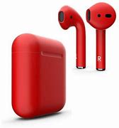 Image result for Red Air Pods HD