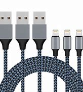Image result for Short Black iPhone Charger Cable
