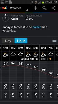 Image result for Weather Underground App