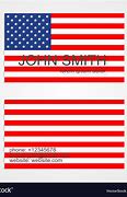 Image result for American Flag Paintbrush Business Cards