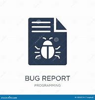 Image result for Computer Bug Report Text Icon
