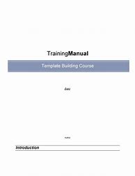 Image result for Training Handbook Template
