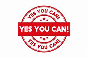 Image result for Yes You Can Clip Art