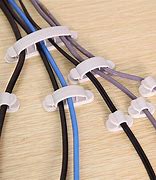 Image result for Clear Plastic Cable Clips