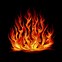 Image result for Row of Cartoon Flames