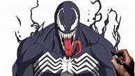 Image result for Drawing Venom with Colours