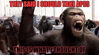 Image result for Humans Meme Planet of the Apes