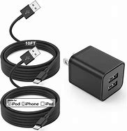 Image result for 10 Foot Long iPhone Charger