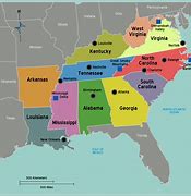 Image result for South United States Map