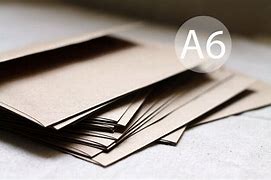 Image result for Brown Envelope A6