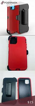 Image result for Red iPhone 11 Case with Clip Holder