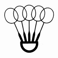 Image result for Badminton Court Design Logo