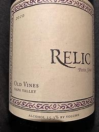 Image result for Relic Petite Sirah Old Vines