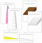 Image result for Montessori Pink Tower Coloring Template