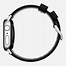 Image result for Black Apple Watch Silver Straps