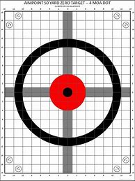 Image result for Printable Scope Zeroing Targets