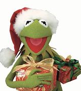 Image result for Kermit the Frog Christmas Handsom