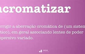 Image result for acromatizar