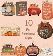 Image result for Fall Farmhouse Signs